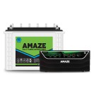 AN 1075+ Inverter with Amaze 2160TT 150 AH Battery Combo